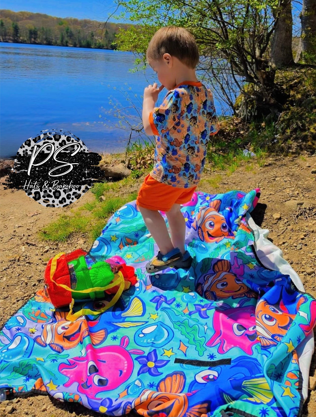 Fish Are Friends Picnic Mat **pre order**