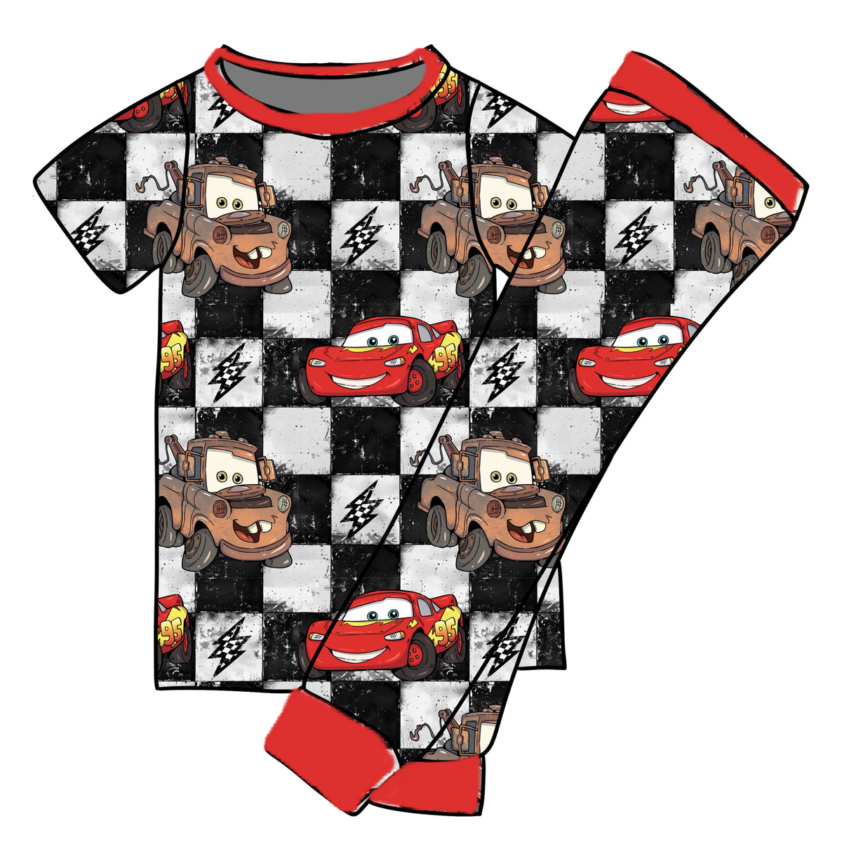Checkered Cars - third run