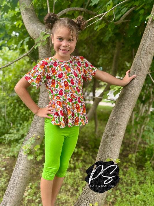 Pride Lands Capri Leggings Set