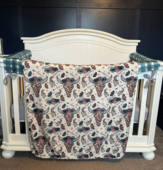 Floral Longhorns - Toddler Size