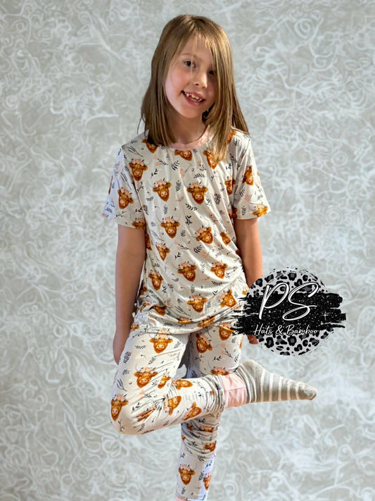 Floral Longhorns