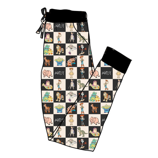 Checkered Toys Joggers