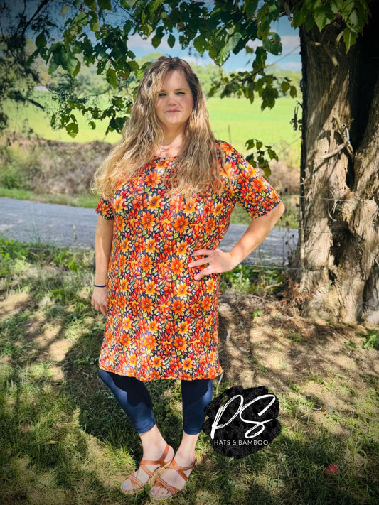 Autumn Bloom Mama Moo