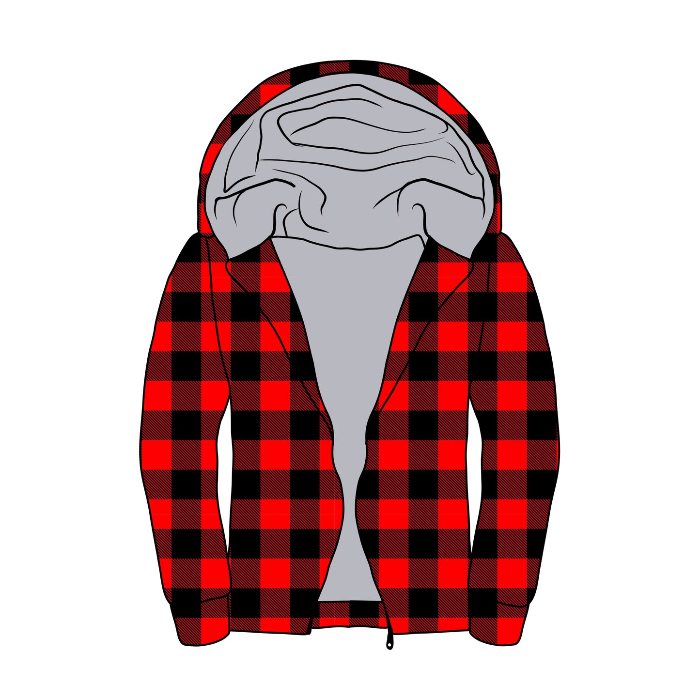 North Pole Plaid — Fleece