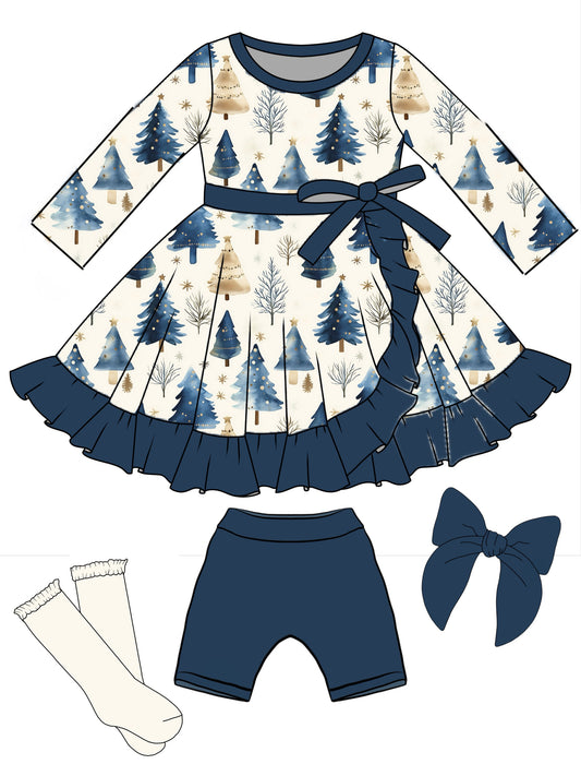 Winter Blues - 4 Piece Set **Pre Order**