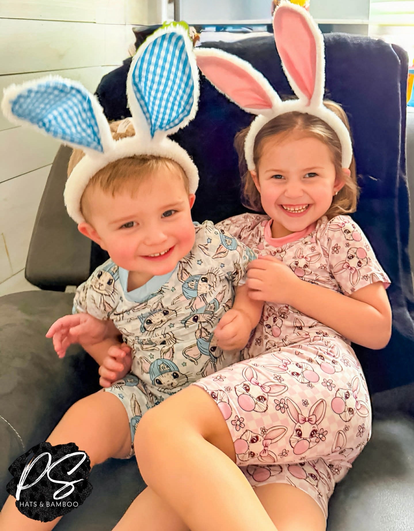 Blue or Pink Bunny Set