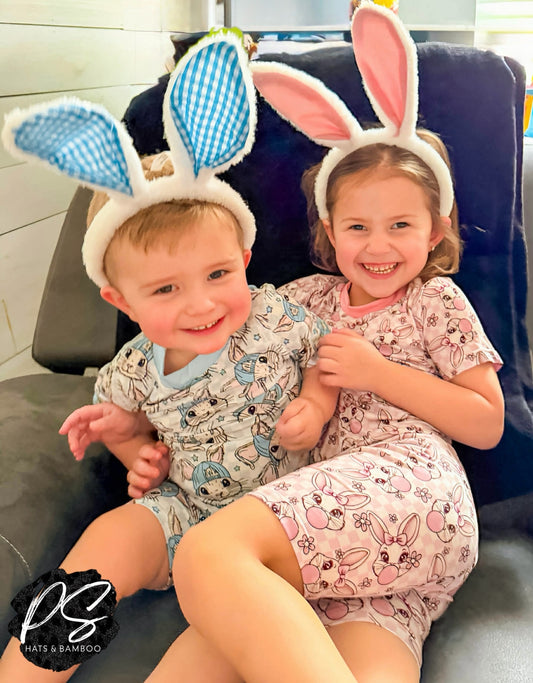 Blue or Pink Bunny Set