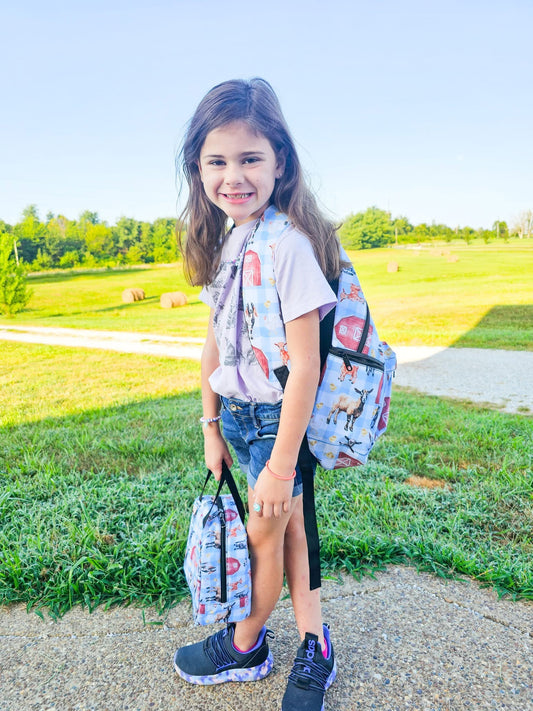 Backpacks & Lunch Bag SET- Choose Your Own Design