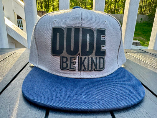 Dude be kind cut out patch