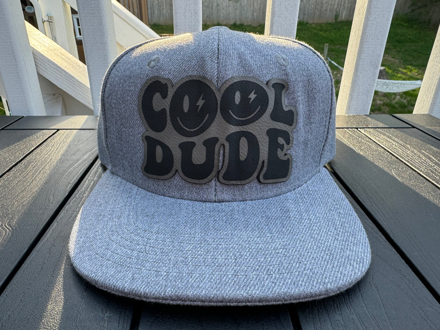 Cool Dude cut out patch