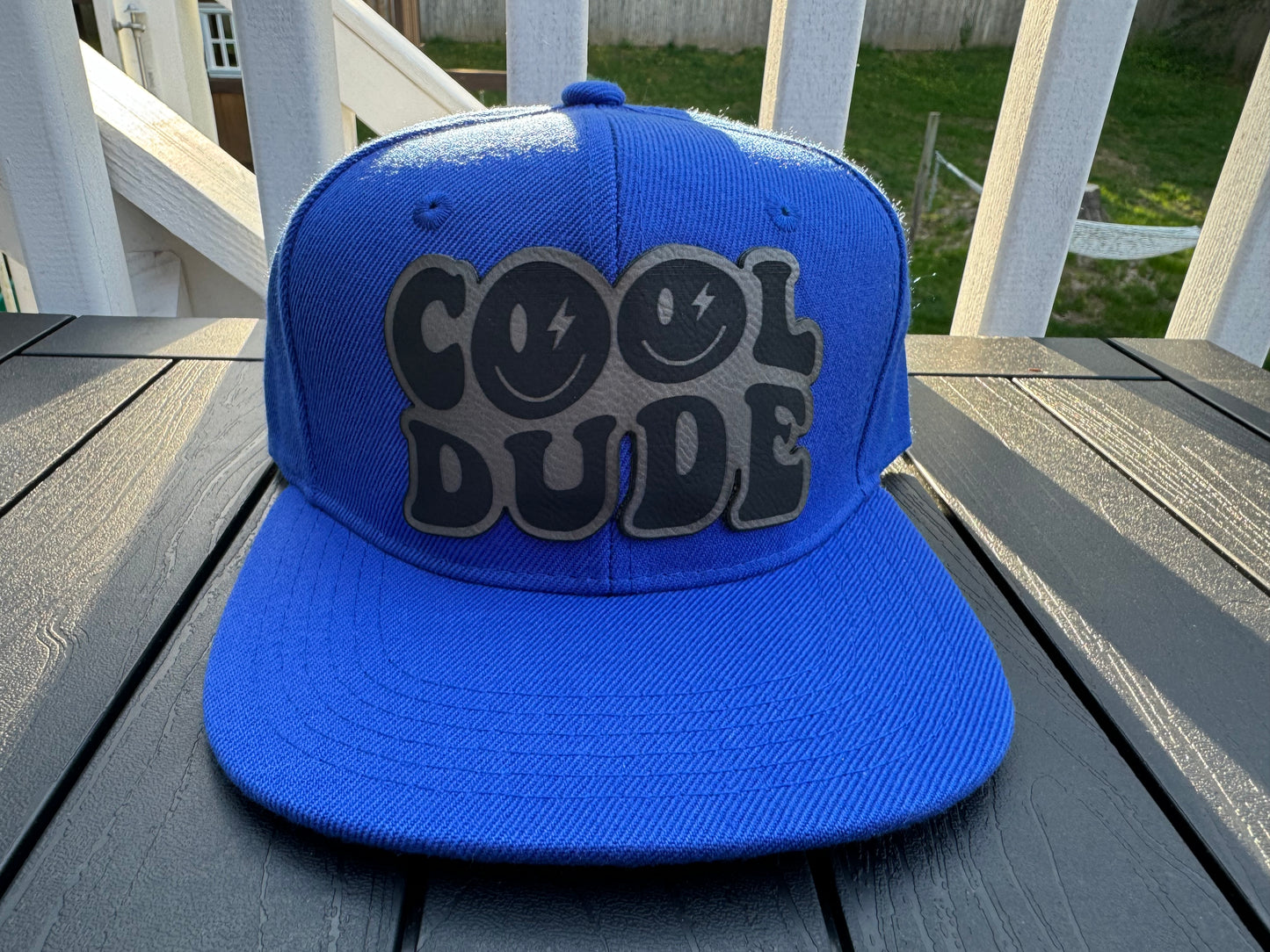 Cool Dude cut out patch