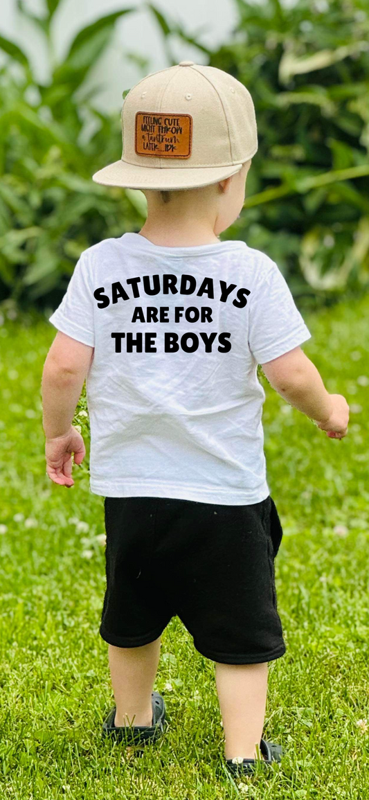 Saturdays are for the boys