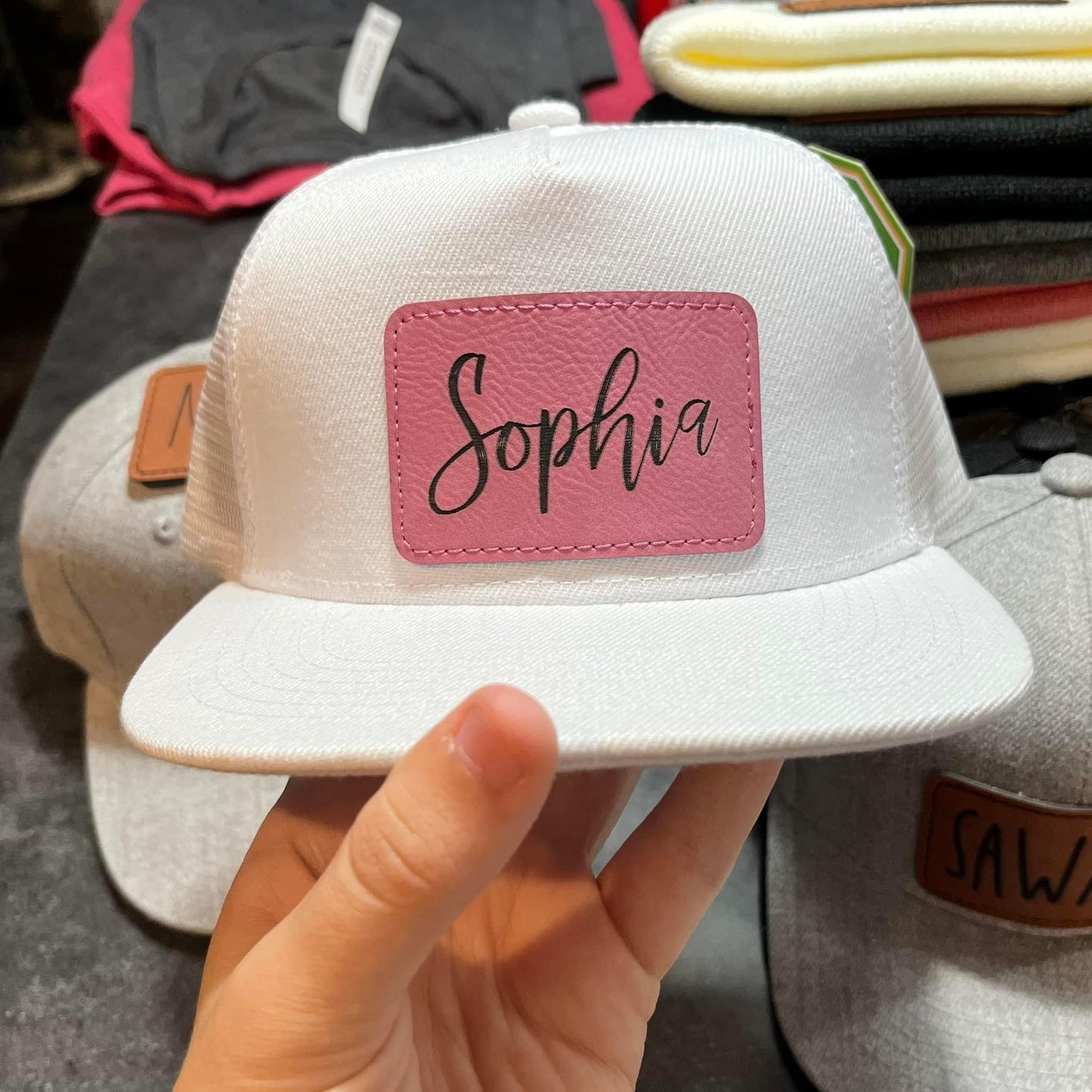 Name Hats - Rectangle Patch