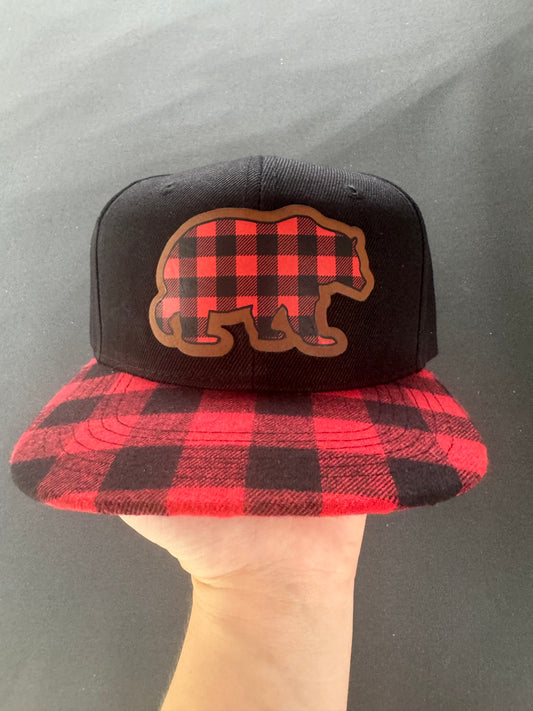 Buffalo Plaid Bear